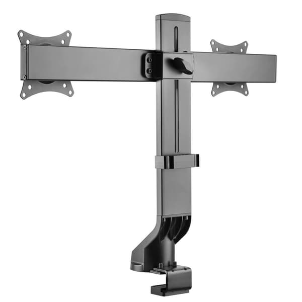 Maclean MC-854 Holder til to skærme / dobbelt 17"-27" 14kg VESA 75x75 100x100 passer til MC-848 og MC-849