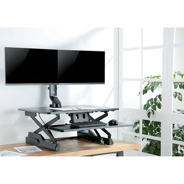 Maclean MC-854 Holder til to skærme / dobbelt 17"-27" 14kg VESA 75x75 100x100 passer til MC-848 og MC-849