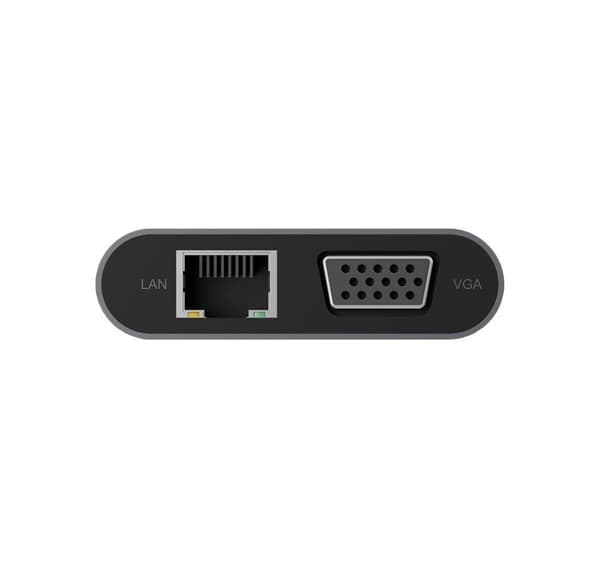Icy Box IB-DK4040-CPD USB Type-C™ dockningsstation med två videogränssnitt
