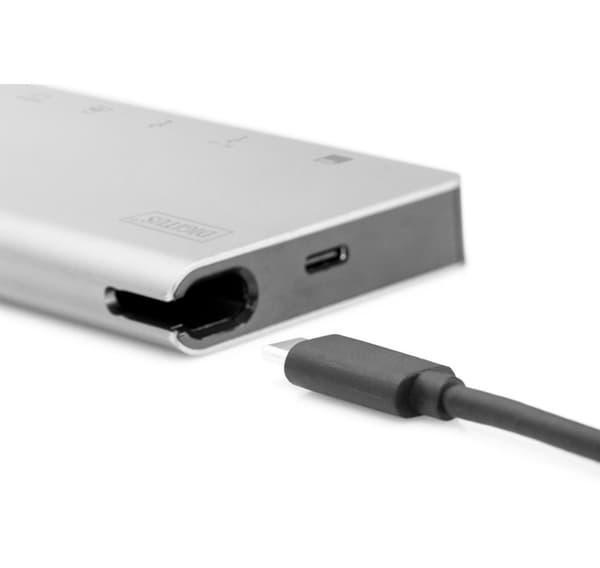 Digitus, telakointiasema, USB-C Multiport Travel Dock, DA-70866
