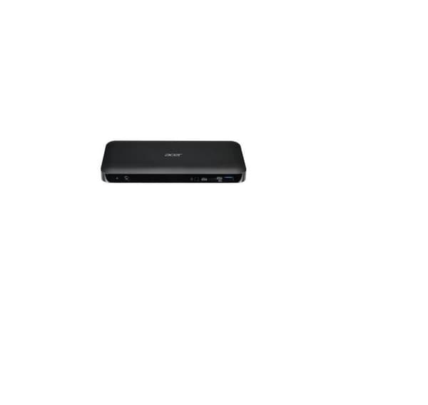 Acer, dockningsstation, USB Type-C dockning III med EU nätsladd
