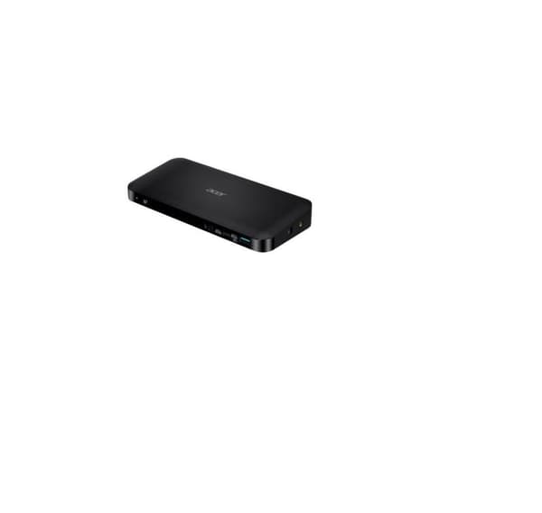Acer, dockningsstation, USB Type-C dockning III med EU nätsladd