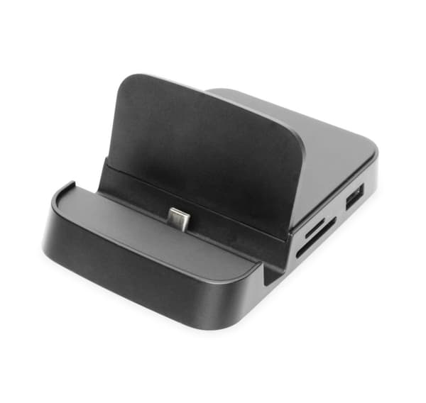Digitus, USB-C-älypuhelintelakointiasema, 7-portti, DA-70882