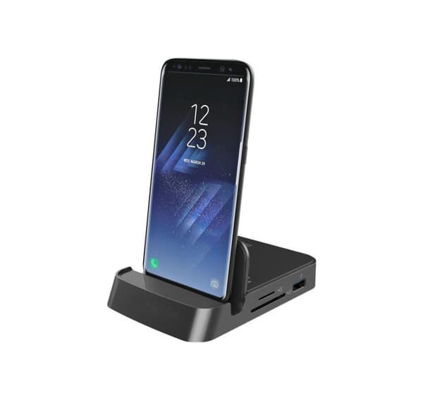 Digitus, USB-C-älypuhelintelakointiasema, 7-portti, DA-70882