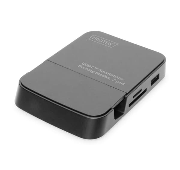 Digitus, USB-C-älypuhelintelakointiasema, 7-portti, DA-70882