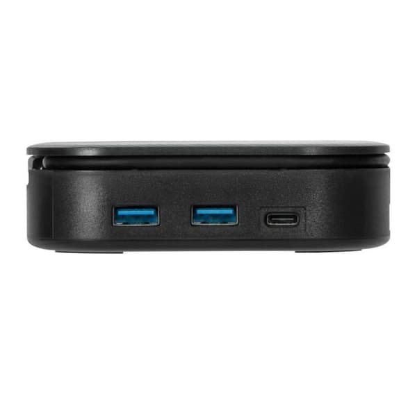 Targus, Universal DisplayLink USB-C Dual Monitor Resedockningsstation, 80W