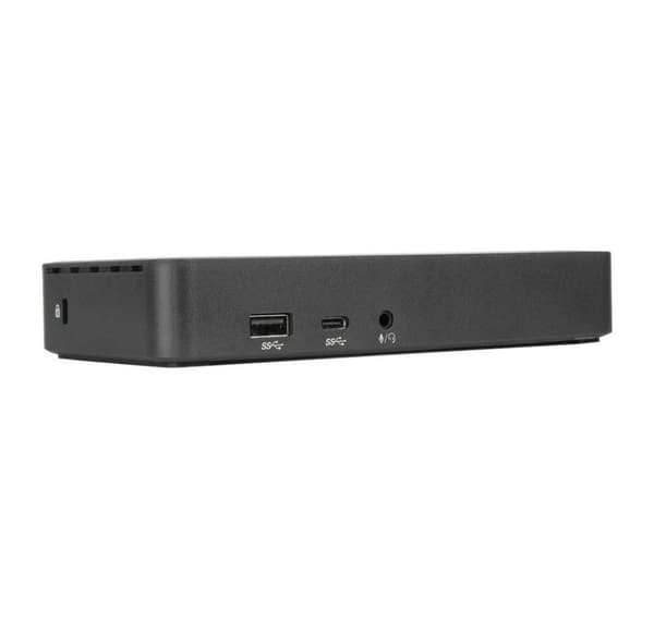 Targus, Universal DisplayLink USB-C Dual 4K HDMI-dokkingstasjon med 65 W strømforsyning
