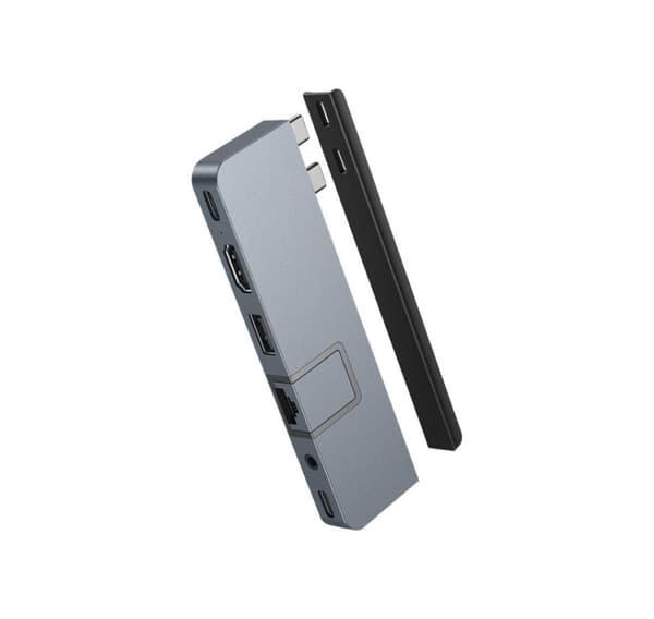 Hyper, HyperDrive DUO PRO 7-i-2 USB-C Hub til MacBook Air/Pro 2016-2020