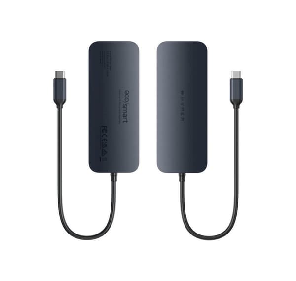 Hyper, HyperDrive EcoSmart Gen.2 Universal USB-C 10-i-1 Hub med 140 W PD3.1 Power Pass-thru