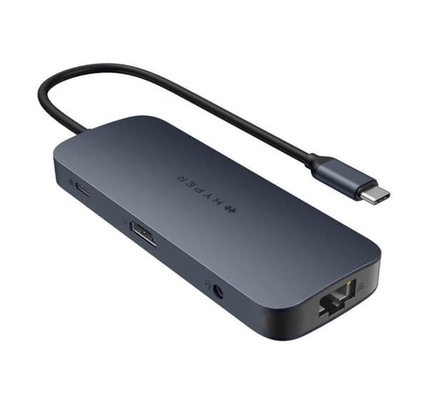 Hyper, HyperDrive EcoSmart Gen.2 Universal USB-C 10-i-1 Hub med 140 W PD3.1 Power Pass-thru