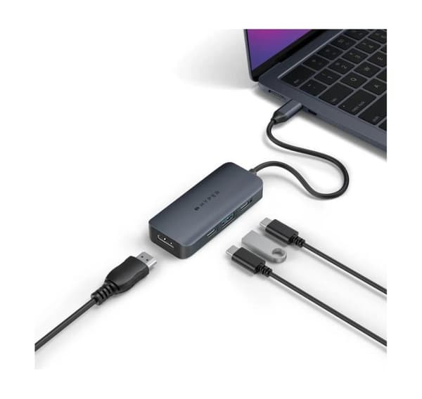 Hyper, HyperDrive Next 4 Port USB-C Hub, HD4001GL