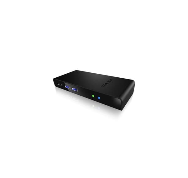 Raidsonic, USB-A-telakka, ICY BOX, IB-DK2241AC-telakointiasema