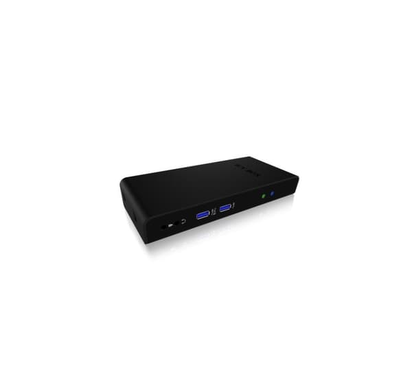 Raidsonic, USB-A-telakka, ICY BOX, IB-DK2241AC-telakointiasema
