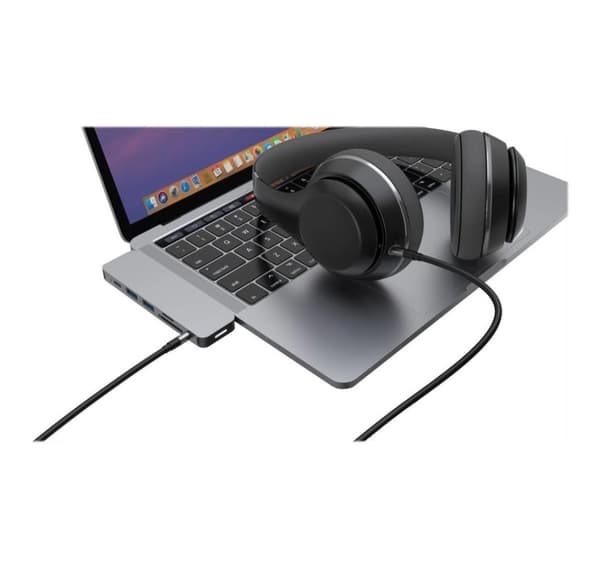 Hyper, HyperDrive USB-C 7-i-1 Laptop Form-Fit Hub