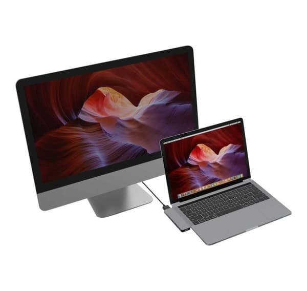 Hyper, HyperDrive USB-C 7-i-1 Laptop Form-Fit Hub