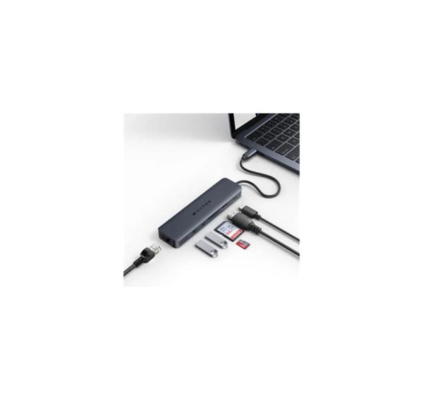 Hyper, HyperDrive EcoSmart Gen.2 Universal USB-C 7-i-1 Hub med 100 W PD Power Pass-thru