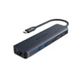 Miniatyrbilde 1 av 4: Hyper, HyperDrive EcoSmart Gen.2 Universal USB-C 7-i-1 Hub med 100 W PD Power Pass-thru