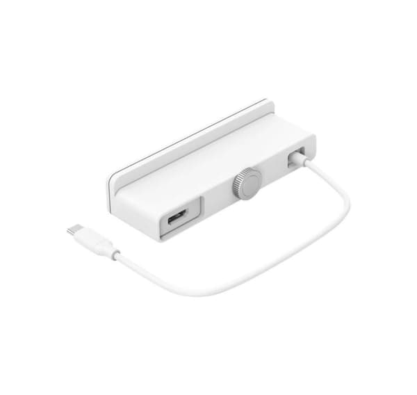 Hyper, HyperDrive USB-C 6-i-1 Formpassad hubb med 4K HDMI för iMac 24