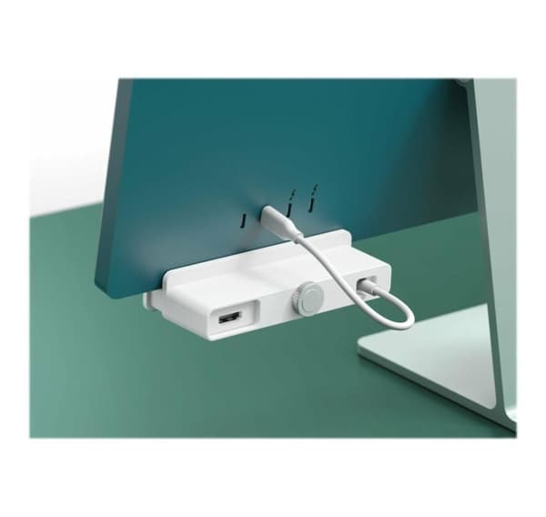 Hyper, HyperDrive USB-C 6-i-1 Formpassad hubb med 4K HDMI för iMac 24