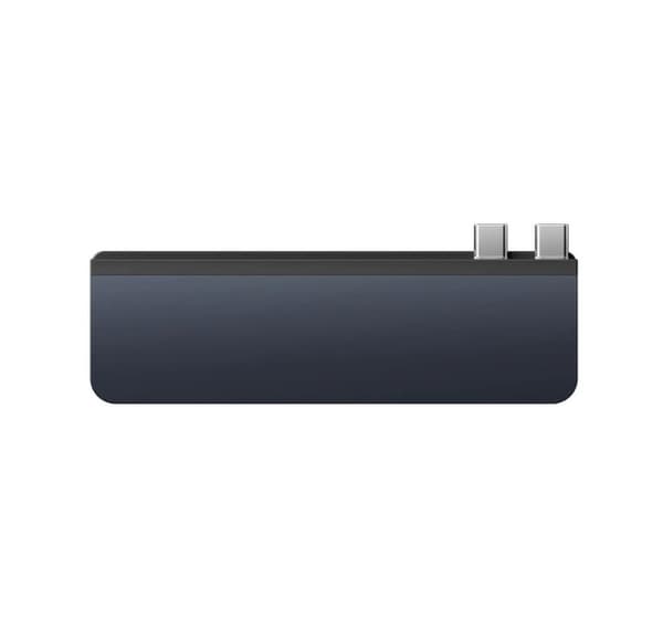 Hyper, HyperDrive Dual USB-C TB -yhteensopiva 7-in-2-keskitin yleisellä USB-C-ulkoisovittimella MacBook Airille/Prolle 2016-2020