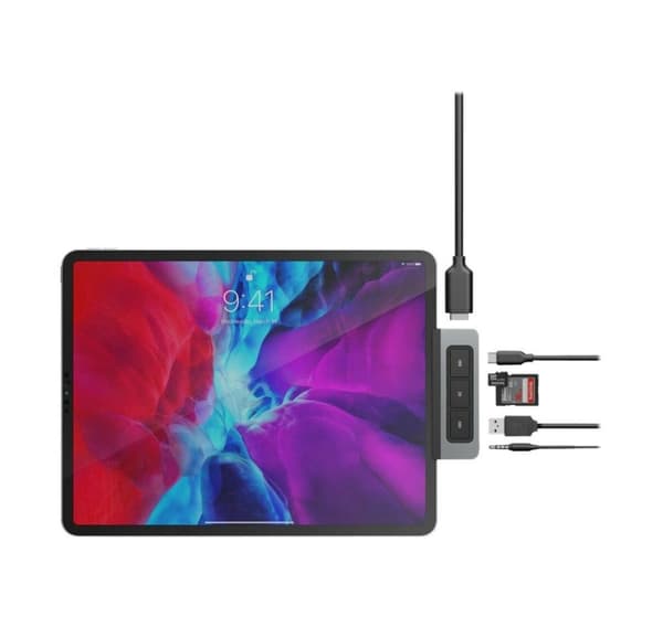 Hyper, HyperDrive Media 6-i-1 USB-C Hub til iPad Pro/Air