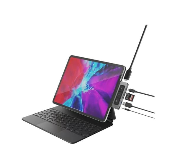 Hyper, HyperDrive Media 6-i-1 USB-C Hub til iPad Pro/Air