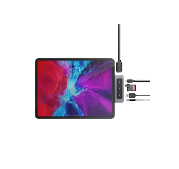 Hyper, HyperDrive Media 6-i-1 USB-C Hub til iPad Pro/Air