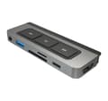 Miniatyrbillede 1 af 8: Hyper, HyperDrive Media 6-i-1 USB-C Hub til iPad Pro/Air