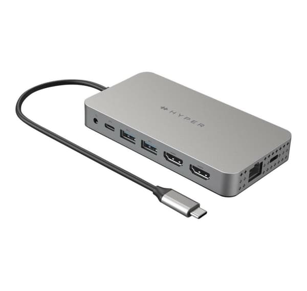 Hyper, HyperDrive Universal USB-C 10-in1 Dual HDMI Mobile Dock