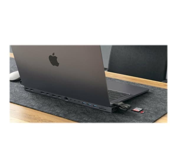 Hyper, HyperDrive Triple-4K -telakointi - Intelille ja M1/M2 Prolle/Max MB Prolle