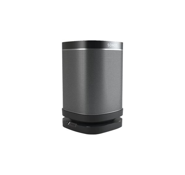 Vogels SOUND 4113 Pöytäkaiutinteline Sonos One & Playlle:1, musta