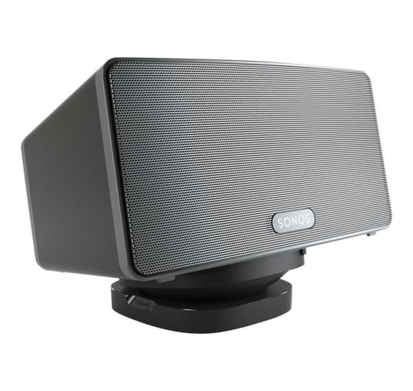 Vogels SOUND 4113 Pöytäkaiutinteline Sonos One & Playlle:1, musta