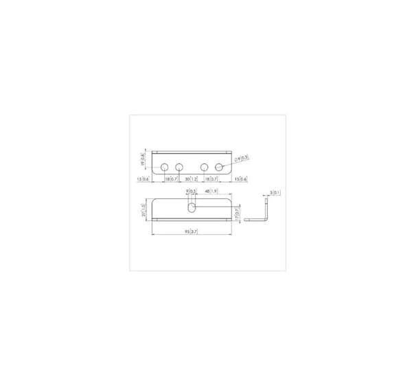 Vogels, PFA 9126 Kiinnityssarja PFB 34xx:lle