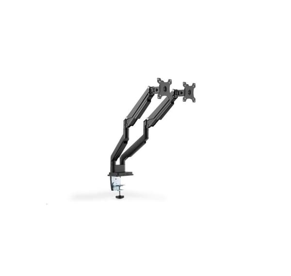 Digitus, Universal Dual Monitor Mount med gasfjeder og klemmemontering