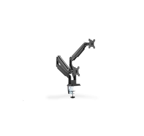Digitus, Universal Dual Monitor Mount med gasfjeder og klemmemontering
