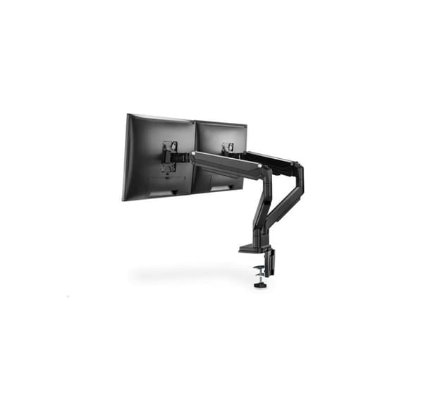 Digitus, Universal Dual Monitor Mount med gasfjeder og klemmemontering