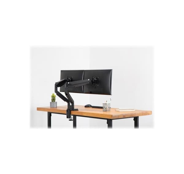 Digitus, Universal Dual Monitor Mount med gasfjeder og klemmemontering
