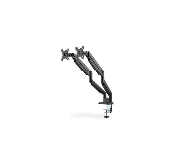 Digitus, Universal Dual Monitor Mount med gasfjeder og klemmemontering