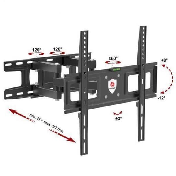 REDOX K35 Fästning, universellt orienterbart väggstöd för TV-skärmar ED 32″ – 70″
