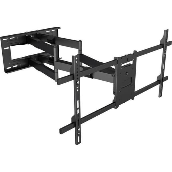 TV väggfäste - MY WALL - H 27-2 XL - Tiltbar - Utdragbar - Svart