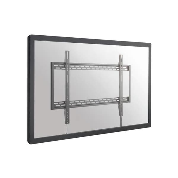 Support för fast väggmontering TV EQUIP 650323 - Svart - 60"-100" - 100 kg - VESA 200x200 till 900x600 mm