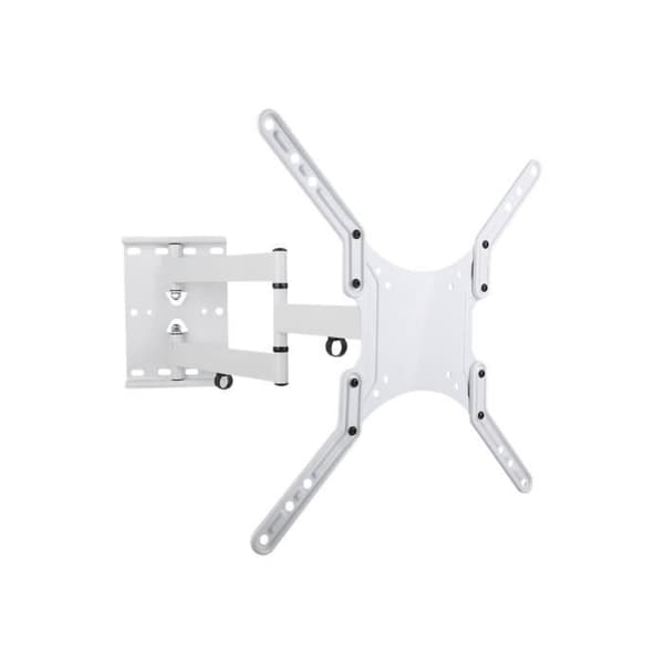 TV LCD väggmontering - techly - Ultratung - Vit - 23"-55" - VESA upp till 400x400mm
