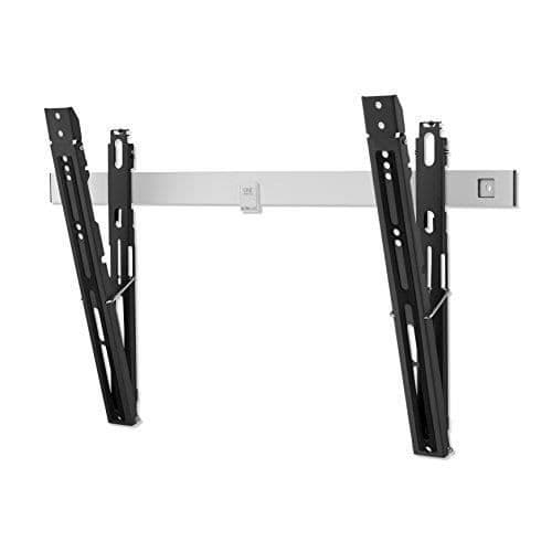 Stödvägg - One For All - Ultra Slim - Skärmar 32-84 tum - Lutning 15° - Belastning 80 kg Vit, Svart