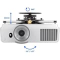 Miniatyrbild 3 av 4: Stöd Plafond Projektor - DELEYCON - Universell - Tipping +/-15° - Svängbar 360° - Svart