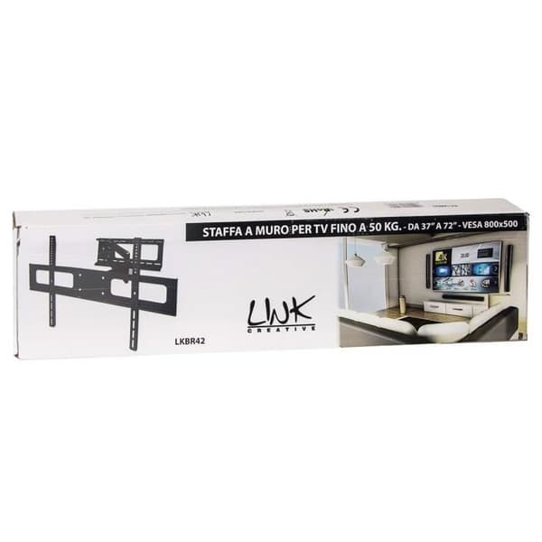 Link lkbr42 TV Väggfäste, Svart 2393 Svart