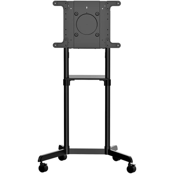 Fixation tv - support tv - väggmontering för tv Startech - MBLTVSTNDEC - TV-vagn för 37-70'' med hjul Svart