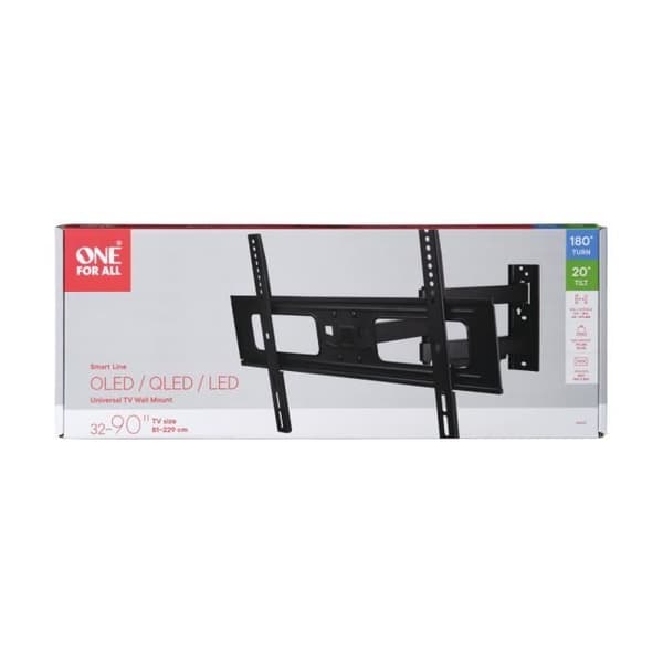 EN FÖR ALLA WM2651 Väggfäste lutar och vrids 180° för TV-apparater från 81 till 229 cm (32-90")