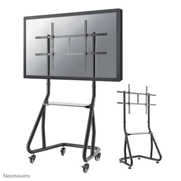Stöd mobil - NewStar - NS-M3800BLACK - Skärmar upp till 100" - Kapacitet 100 kg - Svart