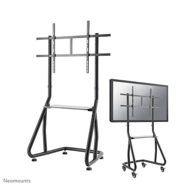 Stöd mobil - NewStar - NS-M3800BLACK - Skärmar upp till 100" - Kapacitet 100 kg - Svart