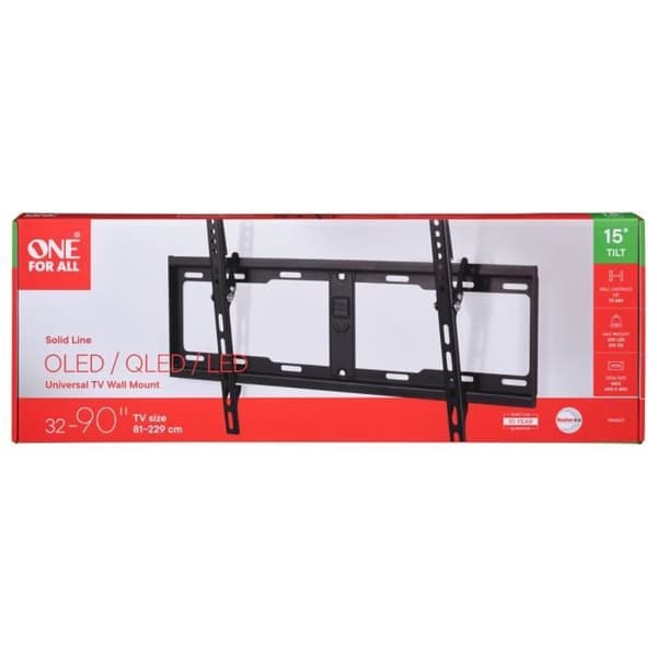 ONE FOR ALL WM4621 Vipbart vægbeslag til 81 til 213 cm (32 til 84)